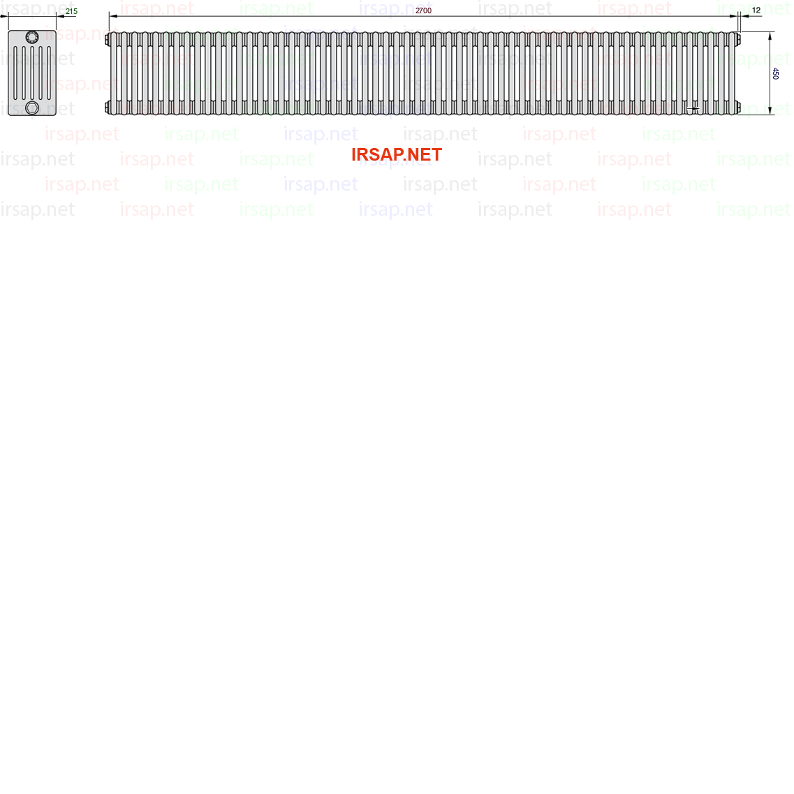 Радиатор IRSAP Tesi 60450/60 T14 CL 01